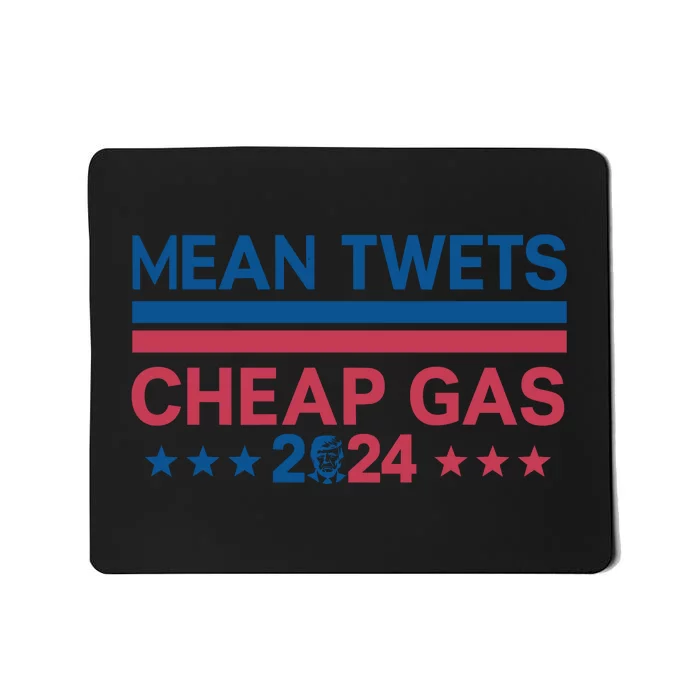 Mean Tweets Cheap Gas Retro Style Graphic Mousepad