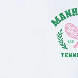 Manhattan Tennis Club Pink And Green Tennis Softstyle Adult Sport Polo