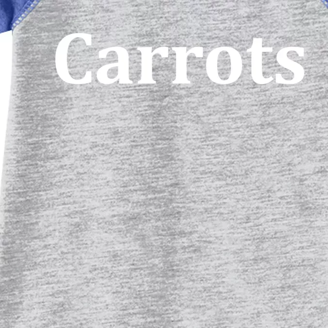 Med Tees Carrots Gift Grey Small Infant Baby Jersey Bodysuit