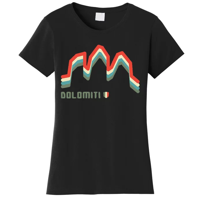 Mount Tre Cime Di Lavaredo Dolomites Hike Climb Hiking Gifts Women's T-Shirt