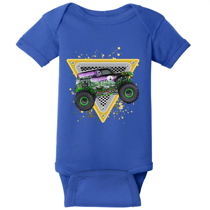 Monster Truck Cute Gift And Adults Gift Baby Bodysuit