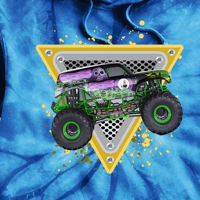 Monster Truck Cute Gift And Adults Gift Tie Dye Hoodie