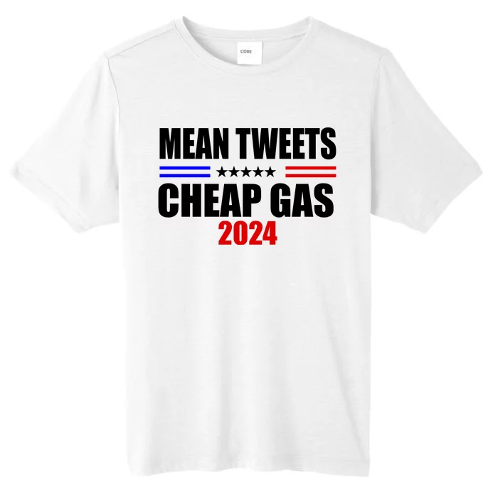 Mean Tweets Cheap Gas 2024 Election ChromaSoft Performance T-Shirt