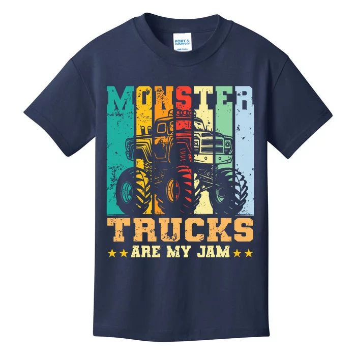 Monster Truck Car For Birthday Boy Kids T-Shirt