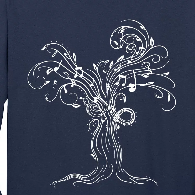 Music Tree Classic Tall Long Sleeve T-Shirt