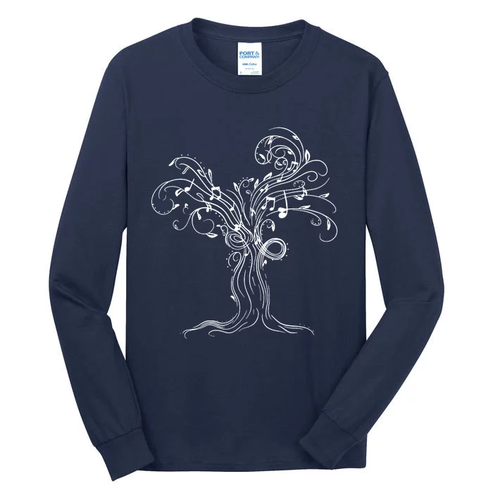 Music Tree Classic Tall Long Sleeve T-Shirt