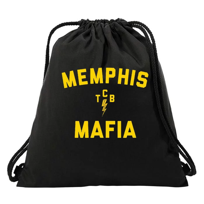 Memphis Tennessee Classic Rock Music The 70s Retro Drawstring Bag