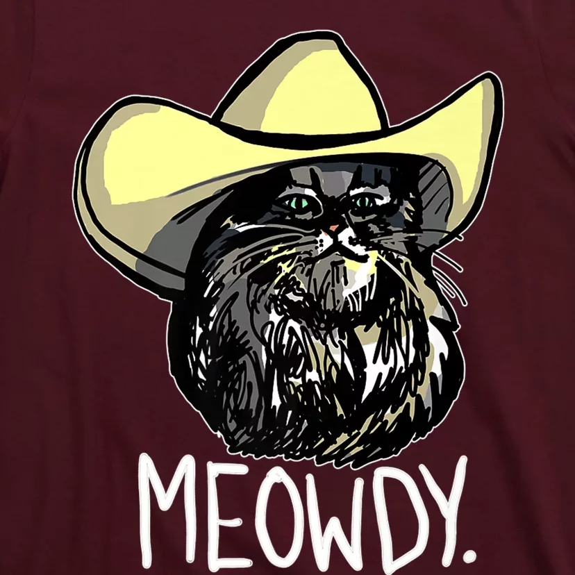 Meowdy Texas Cat Meme T-Shirt