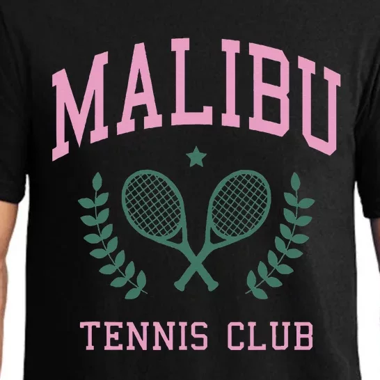 Malibu Tennis Club Fashion Design Classic Pajama Set