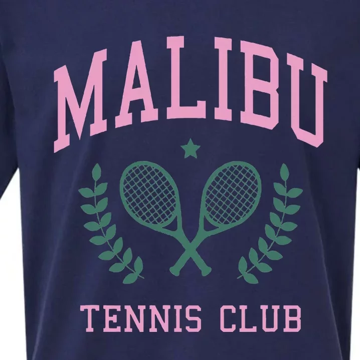 Malibu Tennis Club Fashion Design Classic Sueded Cloud Jersey T-Shirt