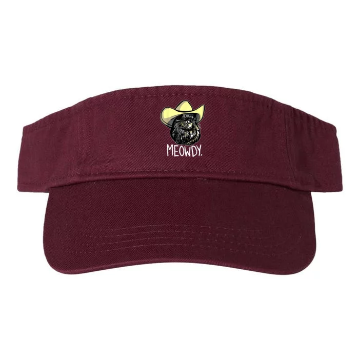 Meowdy Texas Cat Meme Valucap Bio-Washed Visor