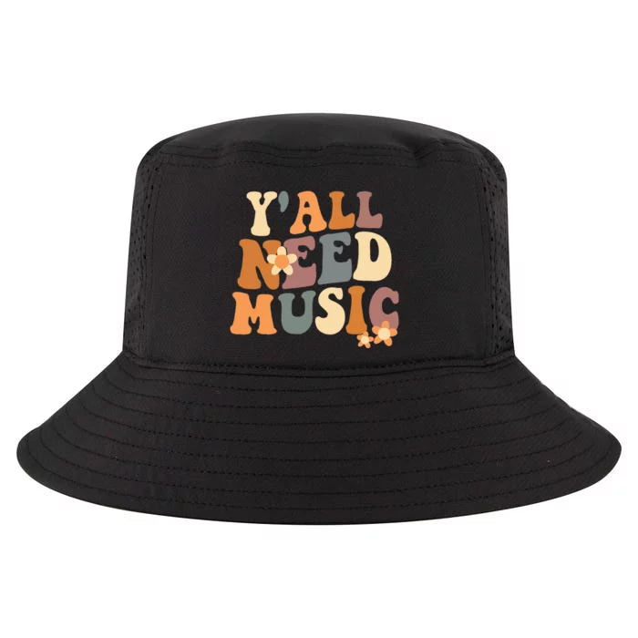 Music Teacher Cute Back To School YAll Need Music Cool Comfort Performance Bucket Hat