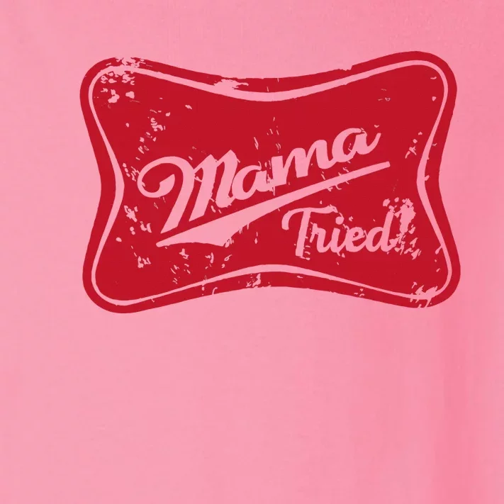 Mama Tried Country Outlaw Music Western Toddler Long Sleeve Shirt