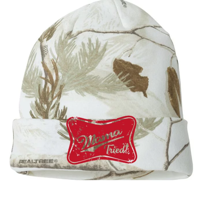 Mama Tried Country Outlaw Music Western Kati - 12in Camo Beanie