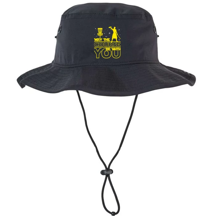 May The Course Be With You - Disc Golf Player Disc Golfer Legacy Cool Fit Booney Bucket Hat