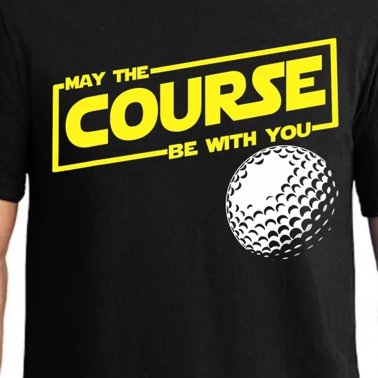 May the course be with you funny Golf Pajama Set