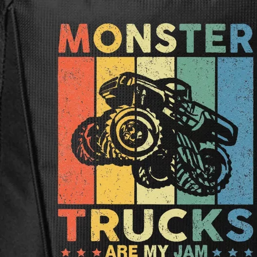 Monster Truck Car For Birthday City Backpack