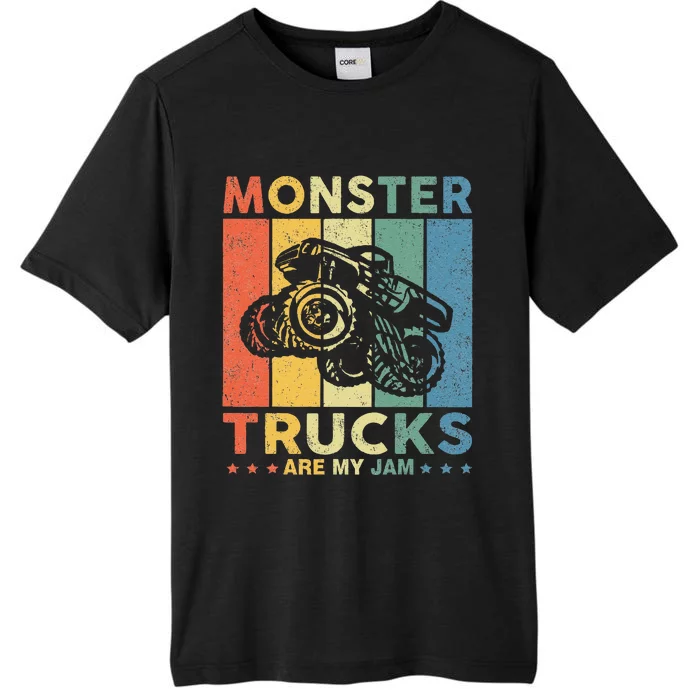 Monster Truck Car For Birthday ChromaSoft Performance T-Shirt