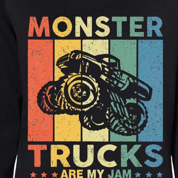 Monster Truck Car For Birthday Womens California Wash Sweatshirt