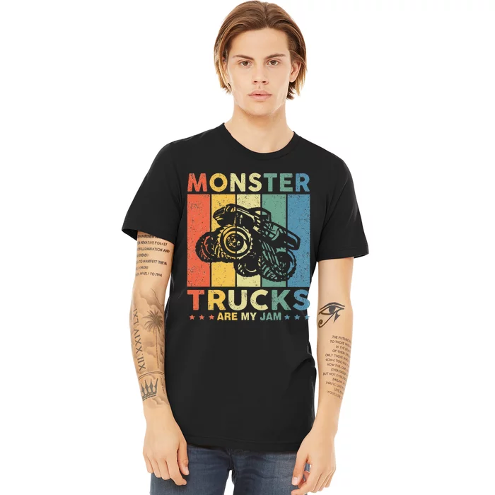 Monster Truck Car For Birthday Premium T-Shirt