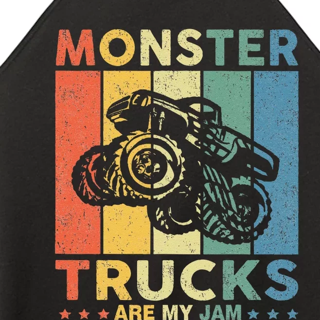 Monster Truck Car For Birthday Women’s Perfect Tri Rocker Tank