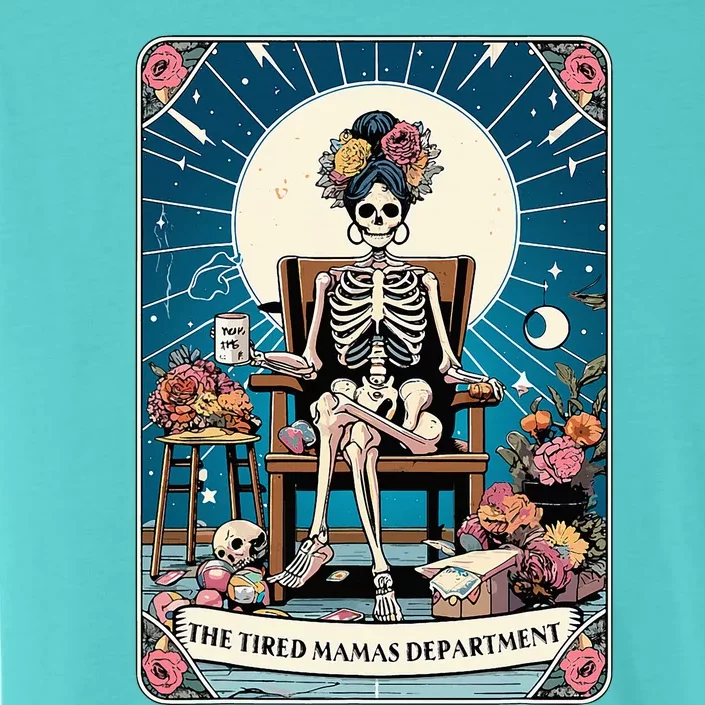 Mom Tarot Card Mothers Day The Tired Mamas ChromaSoft Performance T-Shirt