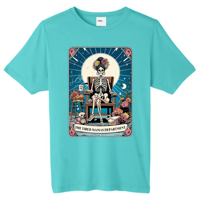 Mom Tarot Card Mothers Day The Tired Mamas ChromaSoft Performance T-Shirt