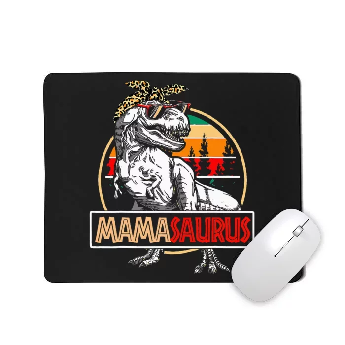 Mamasaurus Trex Dinosaur Mama Gifts For Mom Mothers Day Mousepad