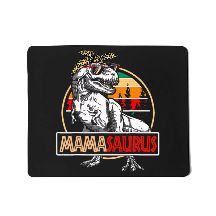 Mamasaurus Trex Dinosaur Mama Gifts For Mom Mothers Day Mousepad