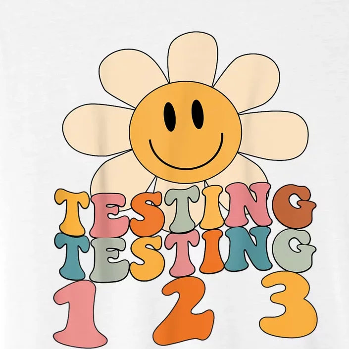 Motivational Testing Day For Teacher Testing Testing 1.2.3 ChromaSoft Performance T-Shirt