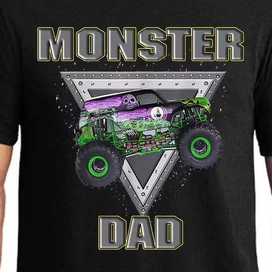 Monster Truck Dad Fathers Day Monster Truck Are My Jam Pajama Set