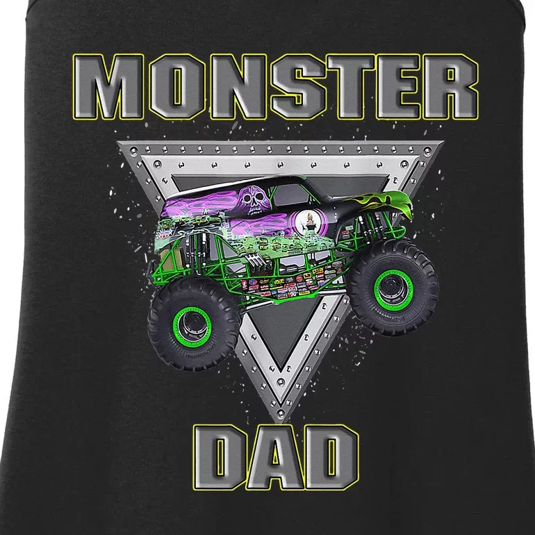 Monster Truck Dad Fathers Day Monster Truck Are My Jam Ladies Essential Tank