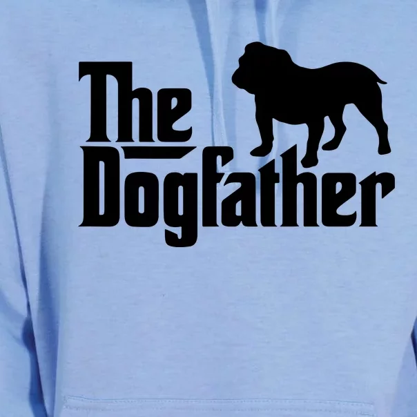 Men The Dogfather Bulldog Men English Bulldog Dad T Men The Dogfather Bul Unisex Surf Hoodie