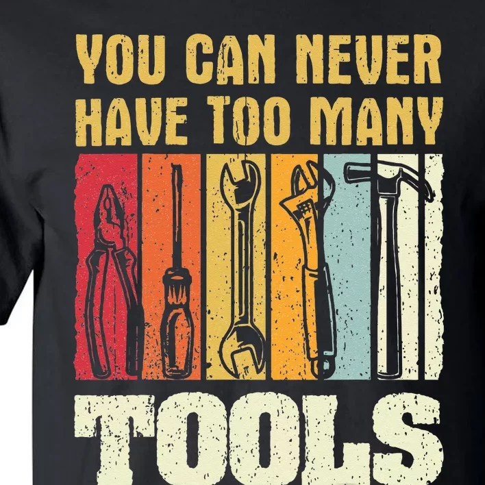 Mechanic Tool Design Funny Gift Craftsman Tall T-Shirt