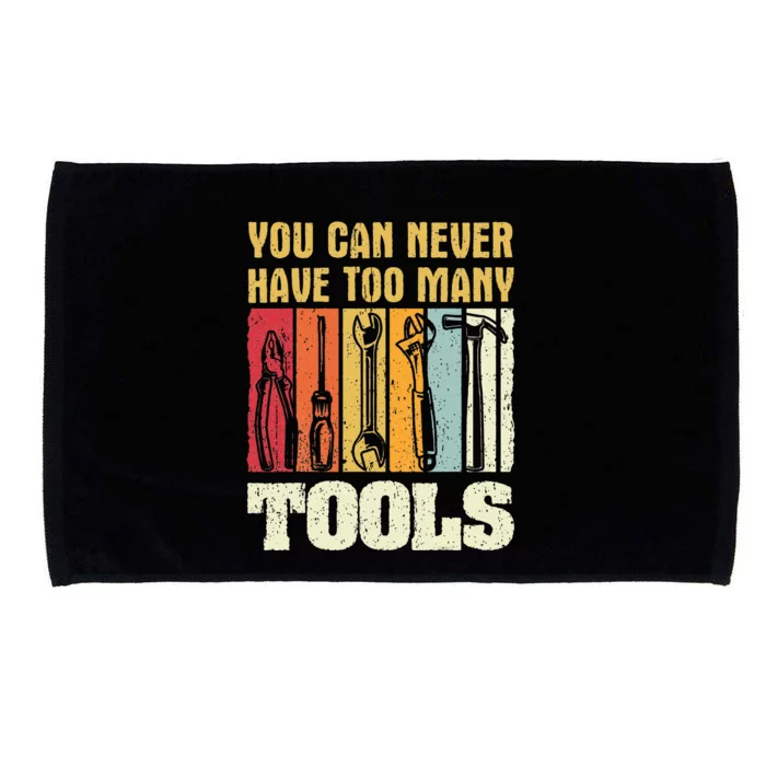 Mechanic Tool Design Funny Gift Craftsman Microfiber Hand Towel