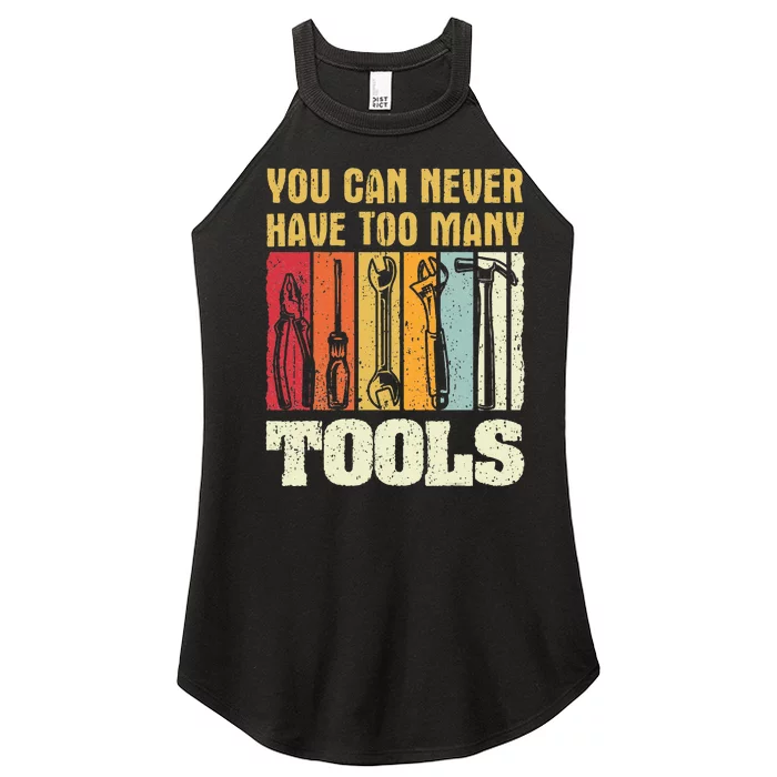 Mechanic Tool Design Funny Gift Craftsman Women’s Perfect Tri Rocker Tank