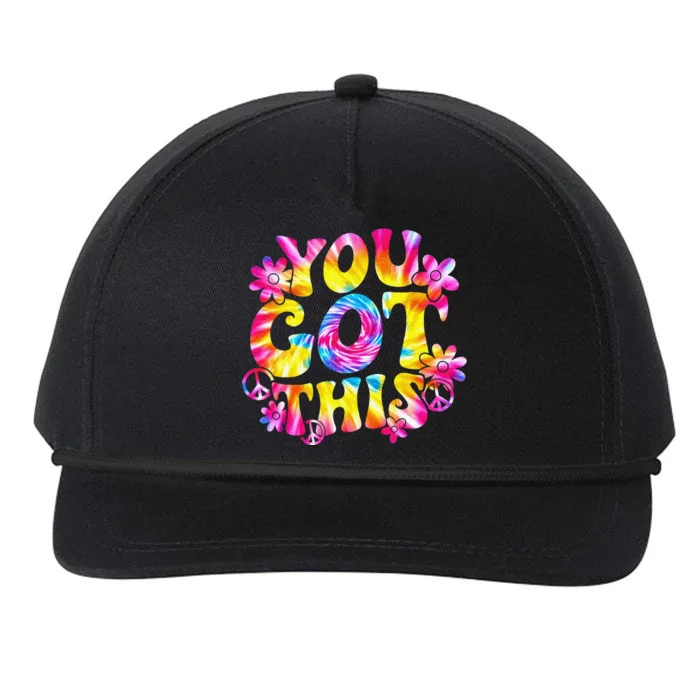 Motivational Testing Day Teacher Student You Got This Snapback Five-Panel Rope Hat