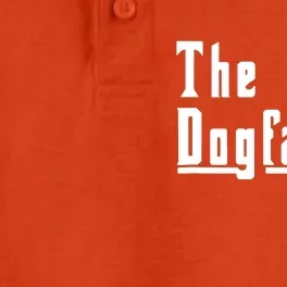 Men The Dogfather Poodle Dog T Christmas Gift Dry Zone Grid Performance Polo