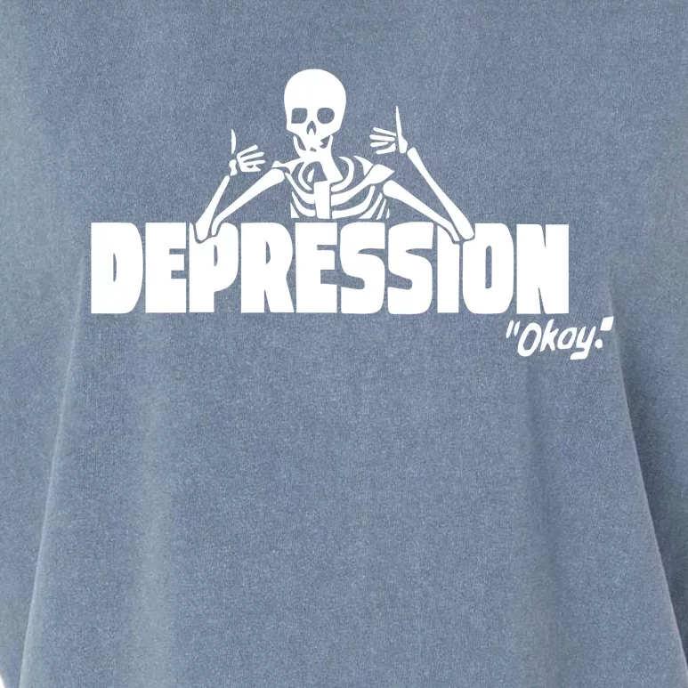 Moonbased The Depression Okay Garment-Dyed Women's Muscle Tee