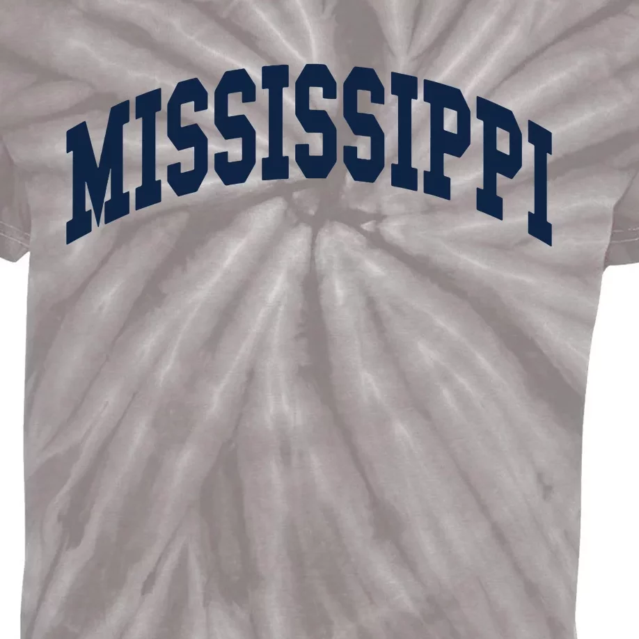 Mississippi Throwback Design Classic Kids Tie-Dye T-Shirt