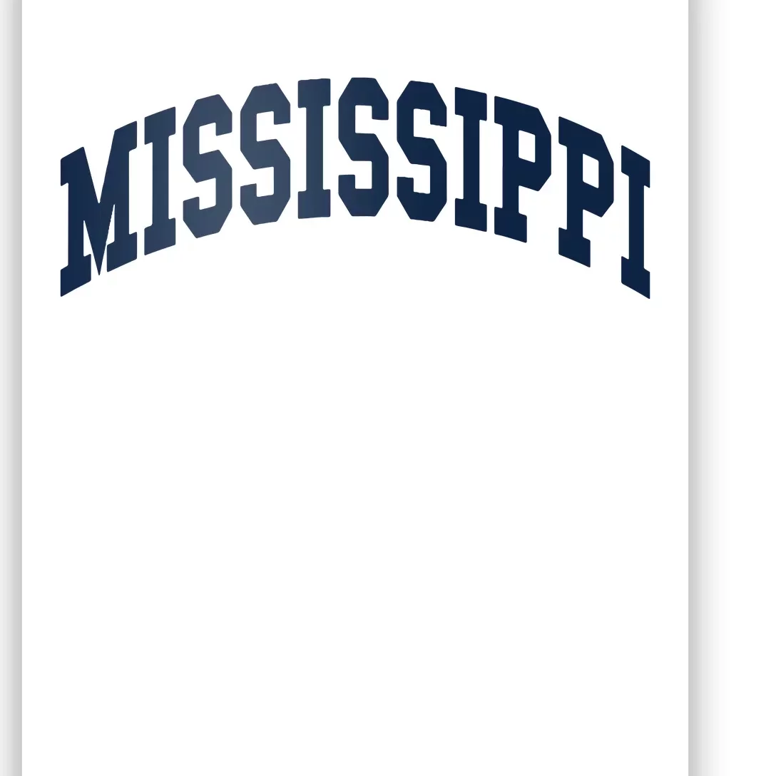 Mississippi Throwback Design Classic Poster