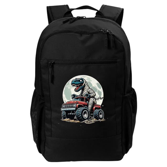 Monster Truck Dinosaur Trex Scary Dinosaur Scary Mummy Trex Daily Commute Backpack