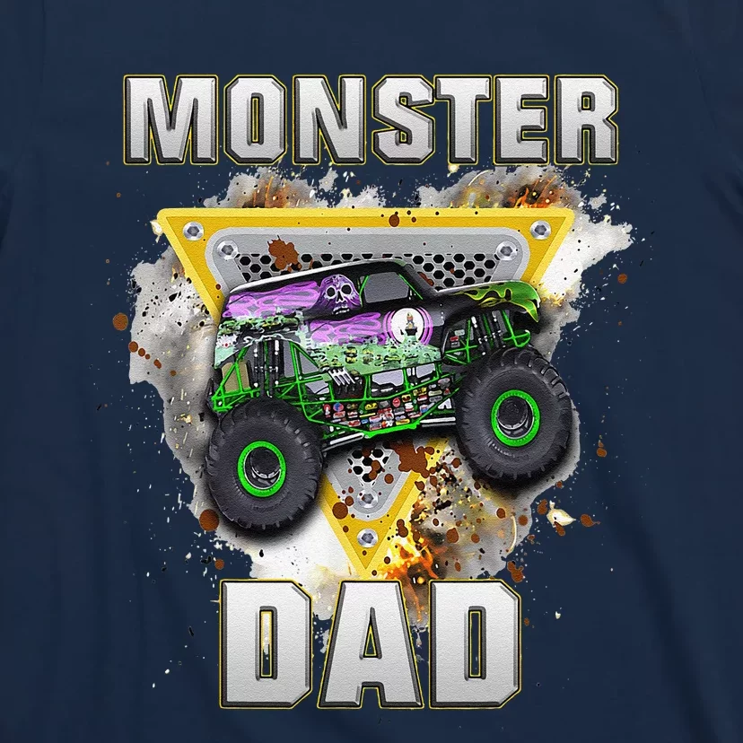 Monster Truck Dad Monster Truck Are My Jam Truck Lovers T-Shirt