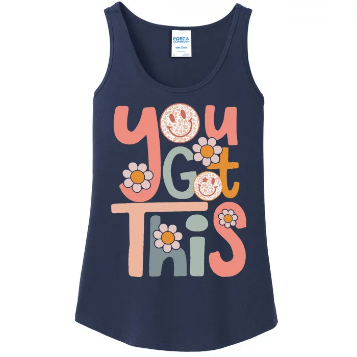 Motivational Testing Day Teacher Student You Got This Ladies Essential Tank