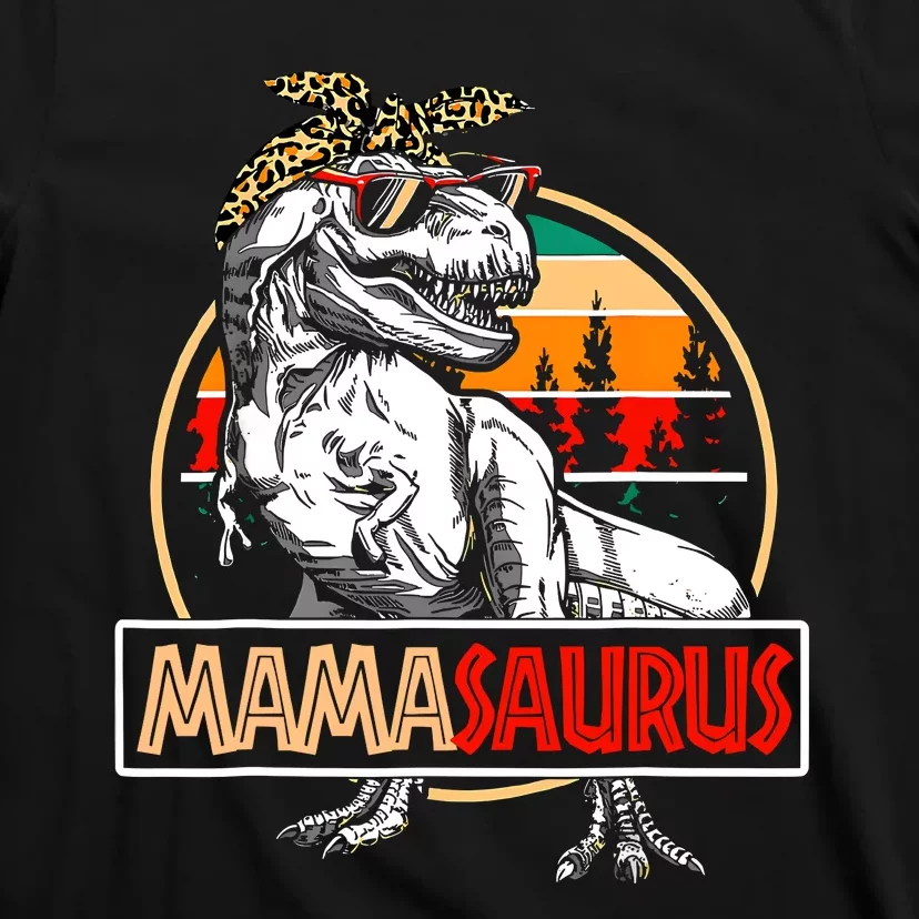 Mamasaurus Trex Dinosaur Mama Gifts For Mom Mothers Day T-Shirt