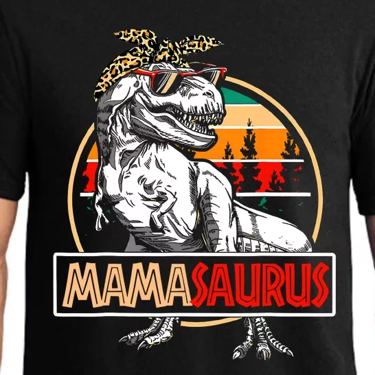 Mamasaurus Trex Dinosaur Mama Gifts For Mom Mothers Day Pajama Set