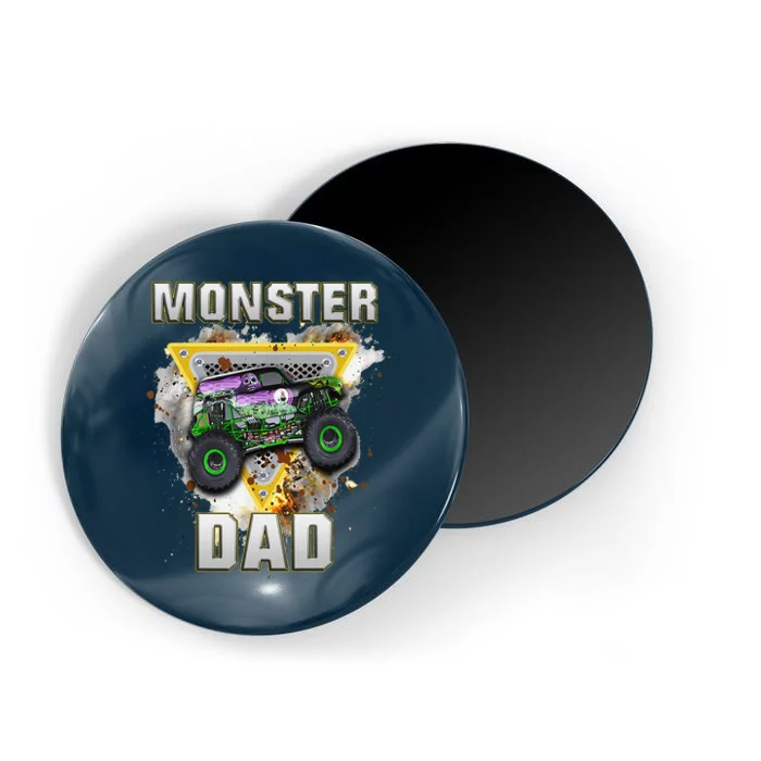 Monster Truck Dad Monster Truck Are My Jam Truck Lovers Magnet