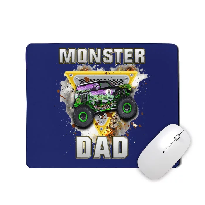 Monster Truck Dad Monster Truck Are My Jam Truck Lovers Mousepad