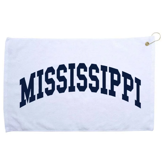 Mississippi Throwback Design Classic Grommeted Golf Towel