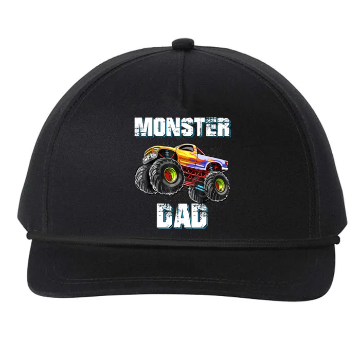 Monster Truck Dad Snapback Five-Panel Rope Hat